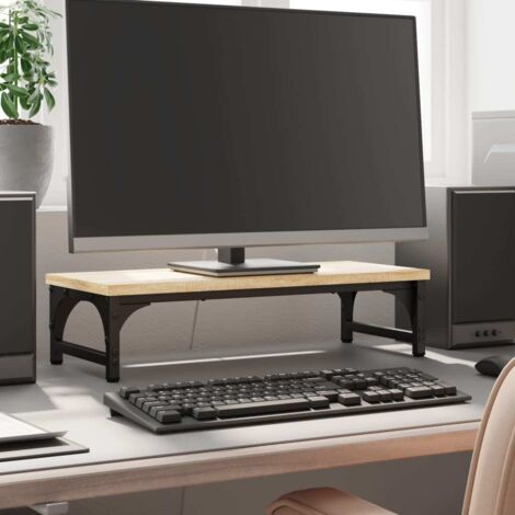 vidaXL Monitor Stand Sonoma Oak 55x23x14 cm Engineered Wood