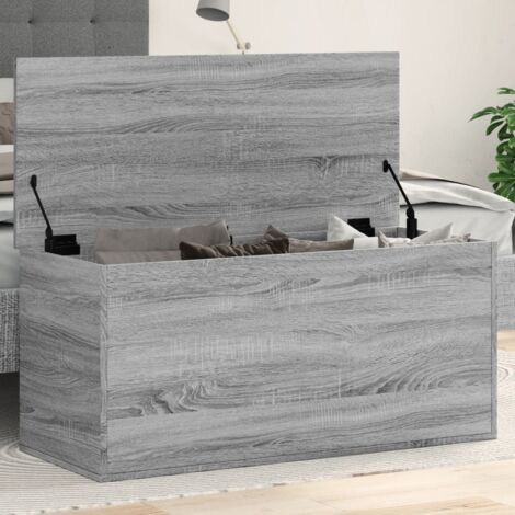 Truhe Grau Sonoma 100x42x46 cm Holzwerkstoff vidaXL