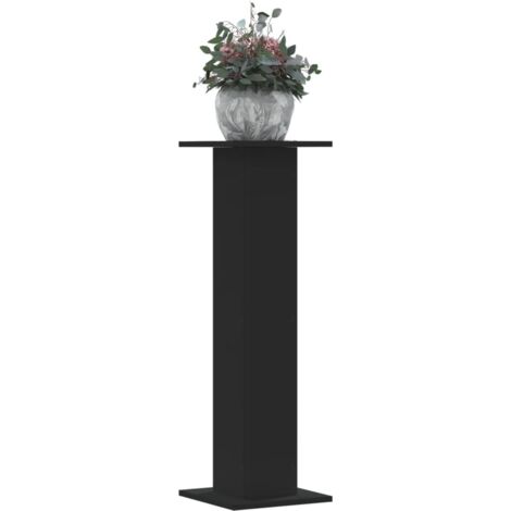 vidaXL Pflanzenstützen 2 Stück schwarz 30x30x95 cm Holzwerkstoff
