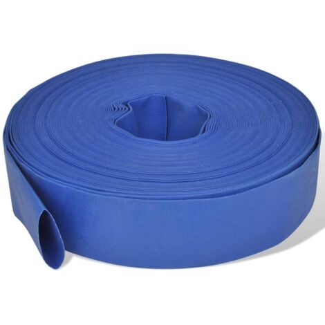 vidaXL Wasser-Flachschlauch 50 m 2 Zoll PVC