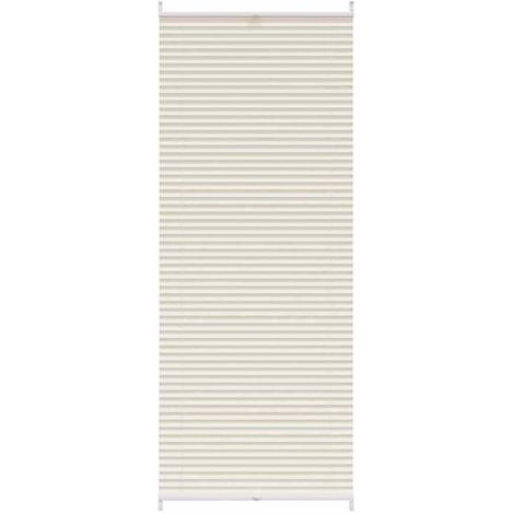 Plisse Blind 70x200cm Creme