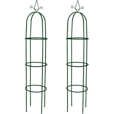 vidaXL Garden Arch Tower 2 pcs