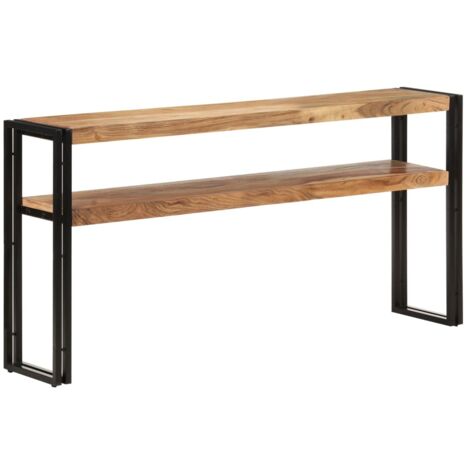 vidaXL Konsole 150x30x75 cm aus massivem Akazienholz