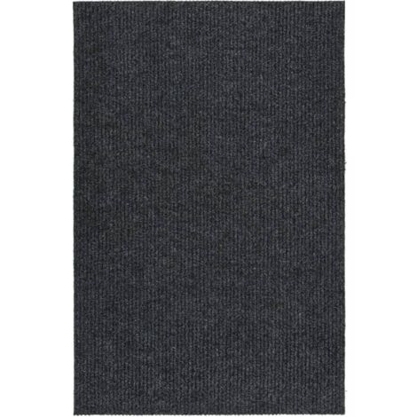 Teppich 100x150 cm Anthrazit