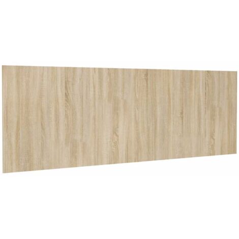 Wand-Kopfteil Sonoma-Eiche 240x1,5x80 cm Holzwerkstoff vidaXL