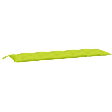 Sitzkissen für Gartenbank grün 180x50x7cm Oxford-Gewebe