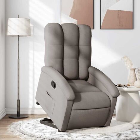 Neigbarer Sessel taupe Stoff