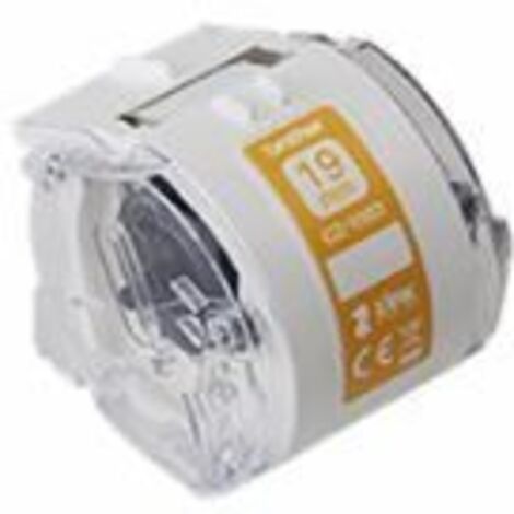 Endlosetikett 19 mm x 5 m (B x L) Papier weiß 19 mm x 5 m (B x L) Papier weiß