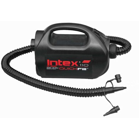 Intex Quick-Fill Hochdruckluftpumpe Schwarz (1/4)
