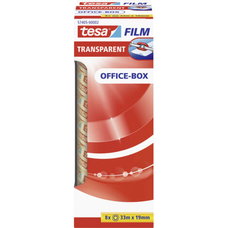 Tesa 57405 Transparentes Klebeband Packung mit 8 (1/5)