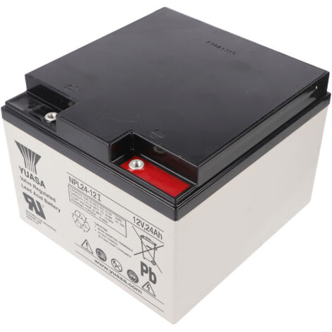 Yuasa NPL 24 - 12 AGM-Batterie 24 Ah 12 V Schwarz (1/4)