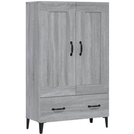 Highboard Grau Sonoma 70x31x115 cm Holzwerkstoff vidaXL