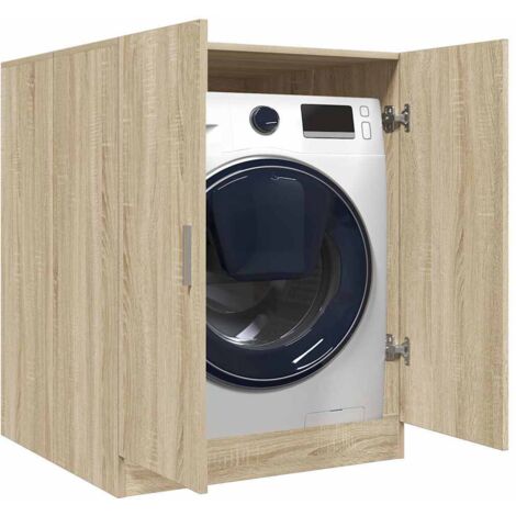 Waschtisch für Waschmaschine Sonoma Eiche 70,5x71,5x91,5 cm