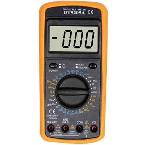 Digitalmultimeter silver electronics DT9205A Spannung Widerstand