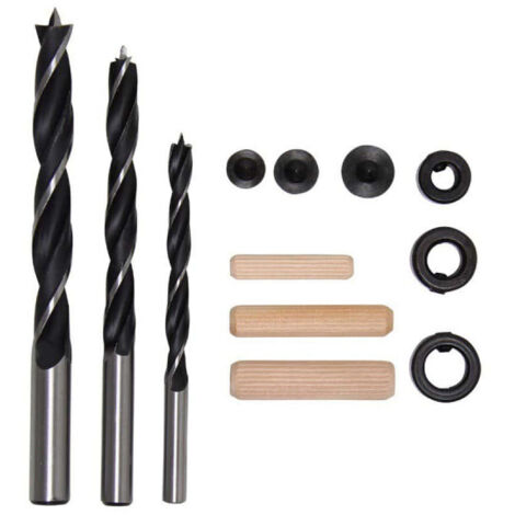 Holzdübel-Bohrer-Satz  6 - 10 mm  43-tlg. (1/3)