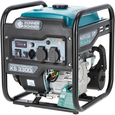 Könner & Söhnen KS 3300i tragbarer Generator 3,3 kW