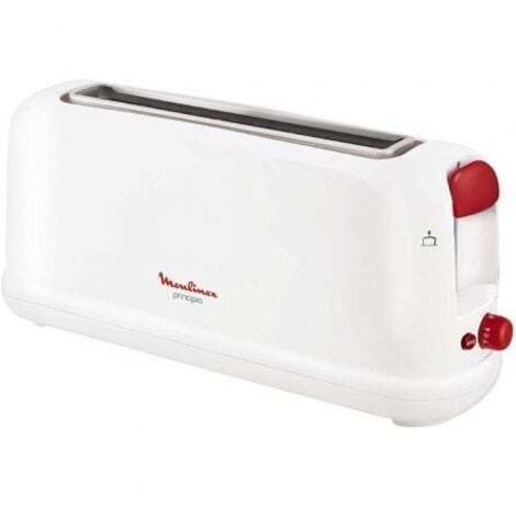 Toaster mit Abtaufunktion Moulinex LS16011 1000W Weiß 1000W Rot Weiß weiß