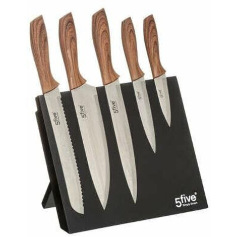 Küchenmesser, magnetisch, 5 Stück, Secret de Gourmet
