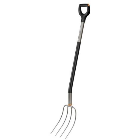 Fiskars Ergonomische Harke Silber 136 cm Gartenarbeit