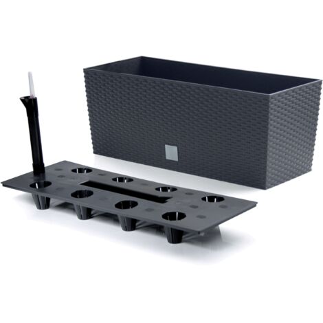 RATO Case DRTC600 Selbstbewässernder Topf Anthrazit (1/4)