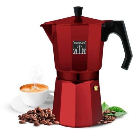 Kaffeemaschine Cecotec Mokclassic 900 rot 550 ml 9 Tassen (1/5)