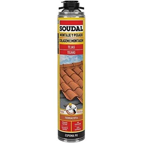 Dachziegel Schaum rot Pistole 750ml soudal