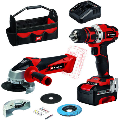 Elektrowerkzeug Set Einhell TE TK 18 2 Li schwarz 4 Ah (1/5)