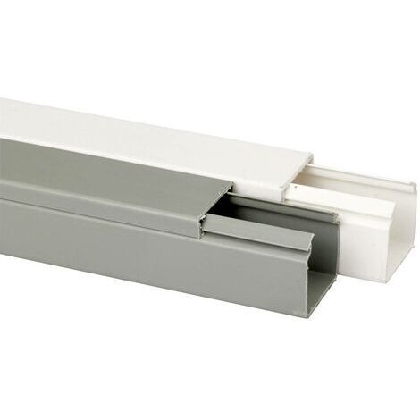 Heidemann 09972 Kabelkanal weiß 2000x40x40 mm