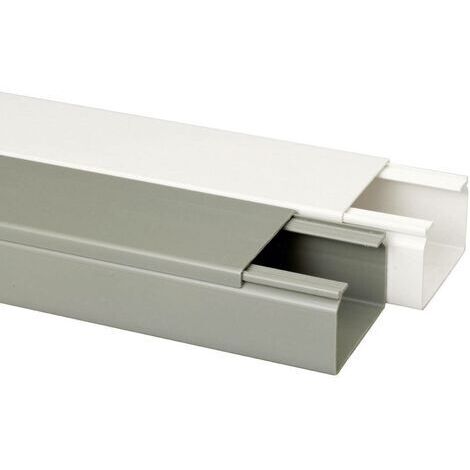 Heidemann 09982 Kabelkanal weiß 2000x60x40 mm