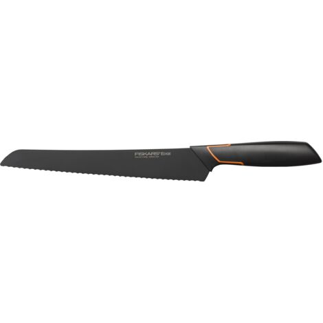 Fiskars Edge Brotmesser Schwarz Gezahnter Klinge 36 cm (1/3)