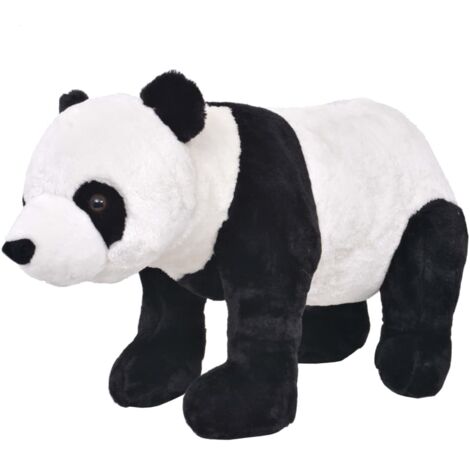 Kuscheltier Panda Schwarz und Weiß XXL