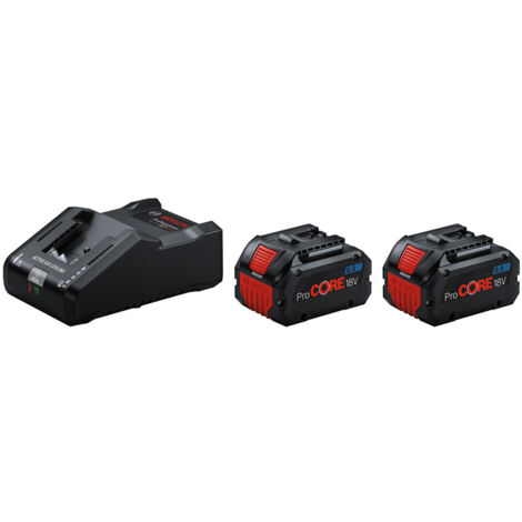 Bosch ProCORE18V 8,0Ah Kit Batterie Schwarz Leistungsstark