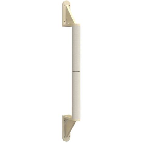 Kratzsäule Wandmontage 109 cm Sisal vidaXL
