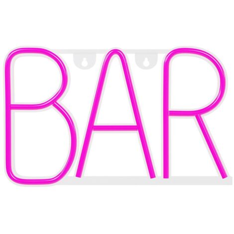 Forever Neon LED Leuchte Pink Bat mit USB-Stromversorgung (1/5)