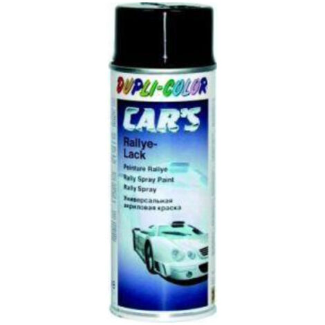 DUPLI-COLOR Sprühfarbe Acryl, schwarz glänzend, 400 ml