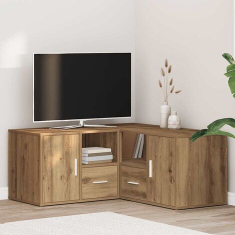 Eckregal Artisan-Eichen-Optik 160x40x45 cm Holzwerkstoff vidaXL