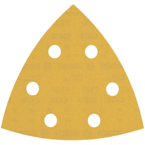 Bosch Expert C470 Schleifpapier für Deltaschleifer, 93 mm, G 320 50 Stk