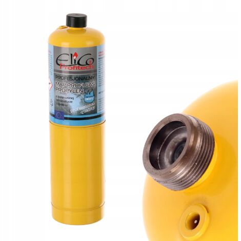 GTU02 Elico MAPP Profi Gas 400g US-Gewinde 1"-20 UNEF