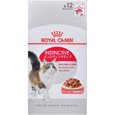 Royal Canin instinktiv 85 g (Salsa) fÐ©r Katzen ab 1 Altersjahr - 12 Umschlge 85 g