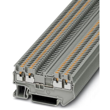 Phoenix Contact 3208197 Durchgangsreihenklemme 3.5 mm Schnellanschluss Grau 50 St.