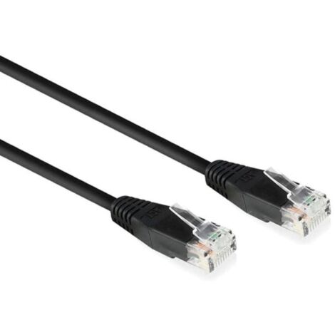 CAT6 U/UTP Netzwerkkabel, Kupfer, 2m, schwarz (1/2)
