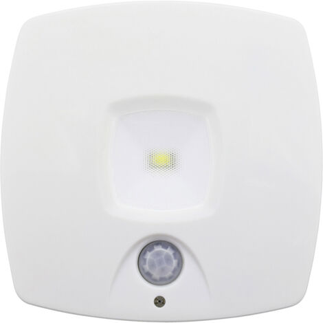 Müller-Licht 27700015 LED-Nachtlicht mit Bewegungsmelder Quadratisch LED Tageslichtweiß Weiß (1/3)