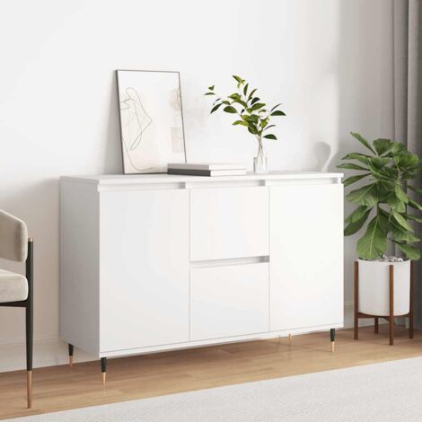 Sideboard Weiß 101,5x35x70 cm Holzwerkstoff vidaXL