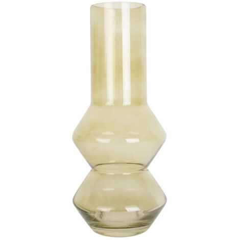 Vase aus grünem Glas, BLUSH, Ø 13 cm (1/5)