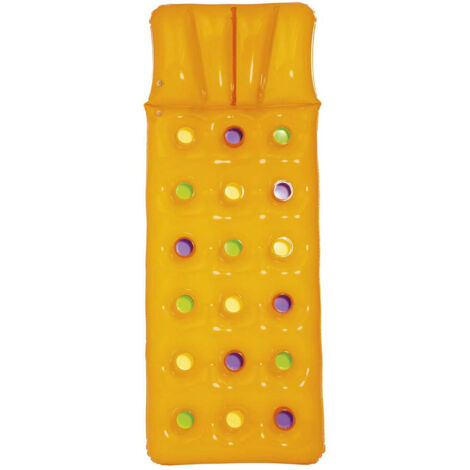 Bestway Luftmatratze 173 x 64 x 16 cm Summer Colors orange (1/5)