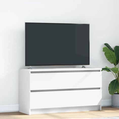 TV-Schrank Weiß 100x35x54 cm Holzwerkstoff vidaXL