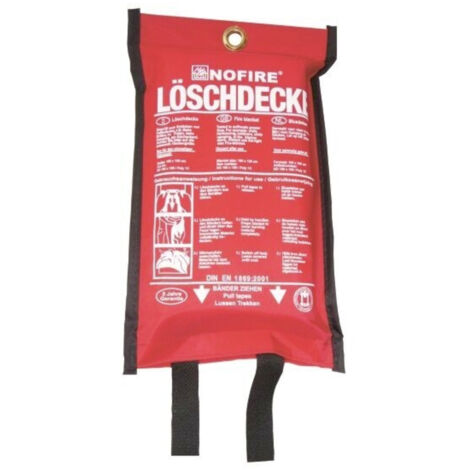 NOFIRE NO 120x180 Poly/1C NO 120x180 Poly/1C Löschdecke 1800 mm x 1200 mm