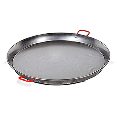 Valencianische Paellapfanne 32 cm. Poliert, für 5 Personen