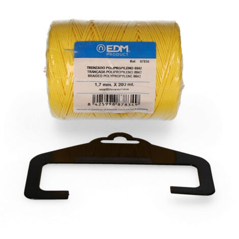 Geflochtene Polypropylenspule EDM 8842 200 m Gelb
