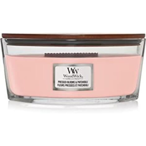 Woodwick - pressed blooms patchouli ship crushed flowers and patchouli scented candle 4536g (1/2)